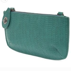 Joy Susan Woven Crossbody Wristlet Clutch